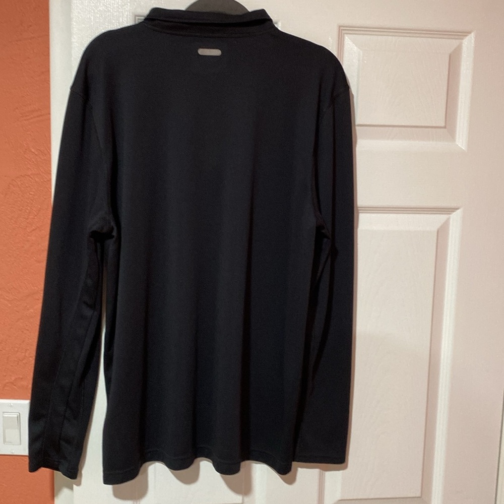 Reebok mens pullover XL black with zipper. - Picture 4 of 7